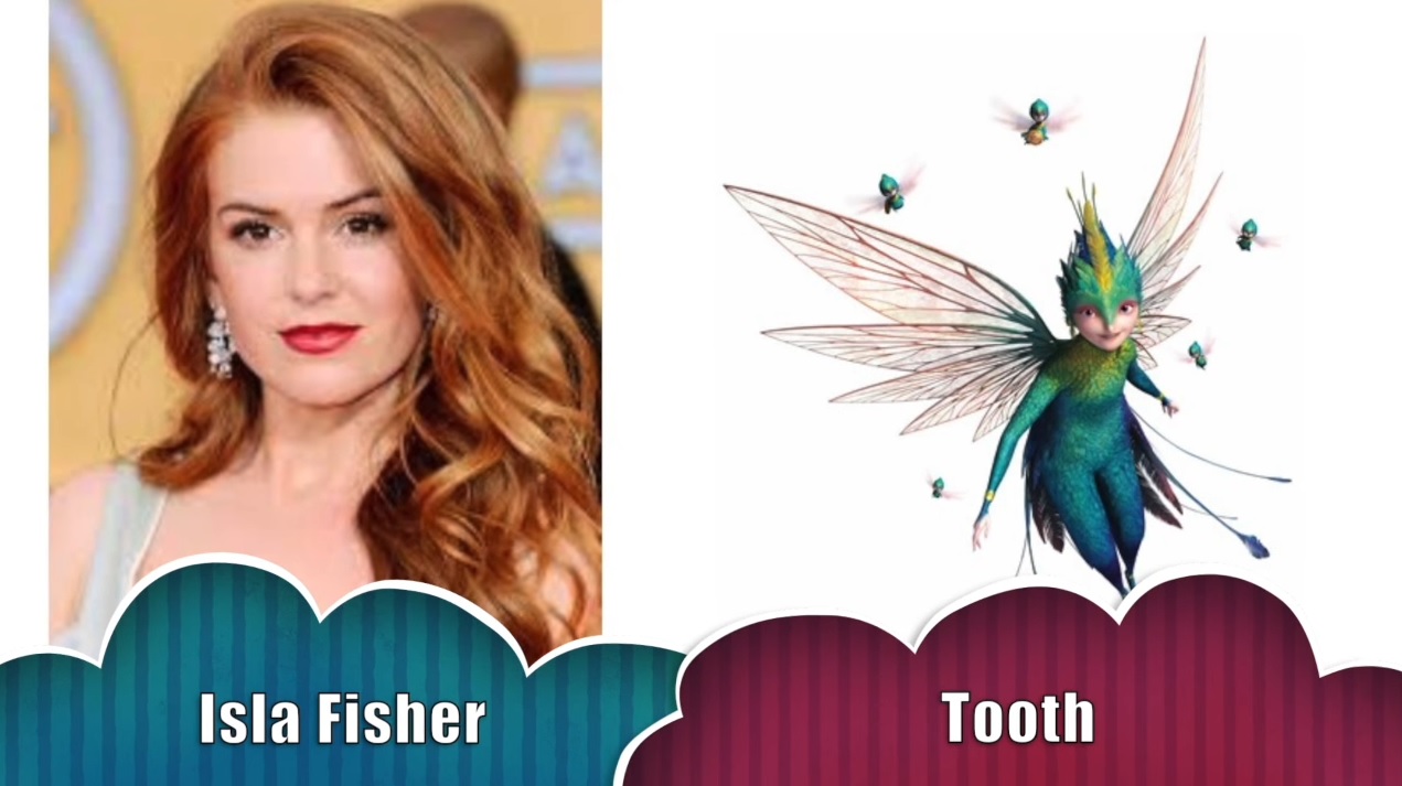 Dentolina - Thoot - Le cinque leggende - The rise of the guardians - Doppiatori originali - Isla Fisher