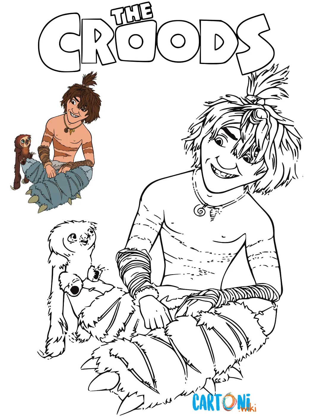 Croods Disegno Guy