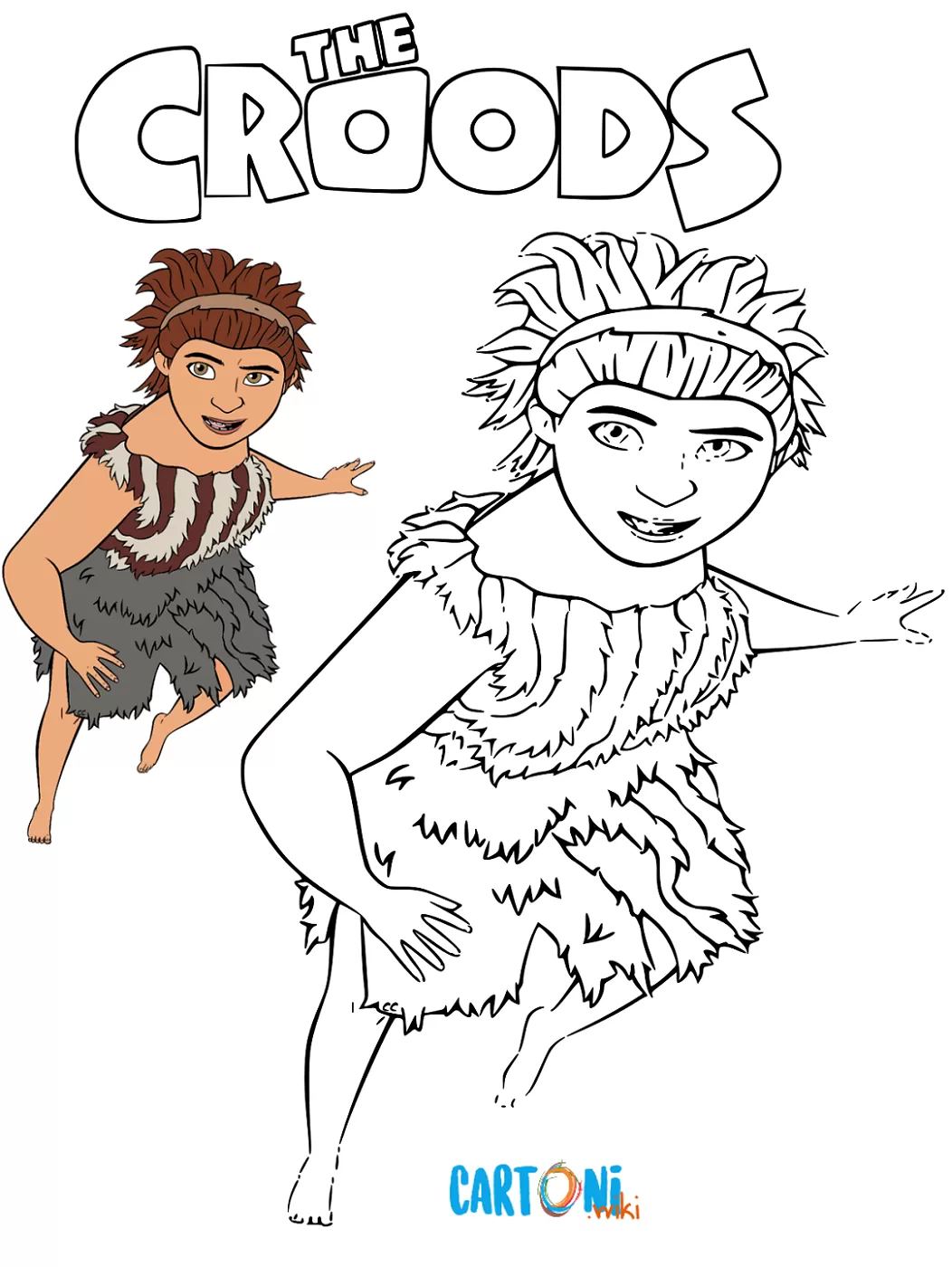 Colora i Croods