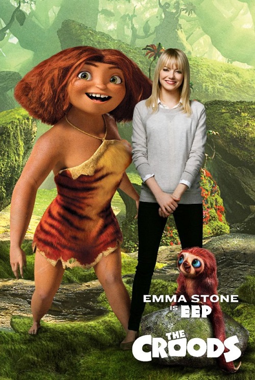 I Croods - Emma Stone - Doppiatori originali - Voce di Hip - Eep voice - actor the croods cast