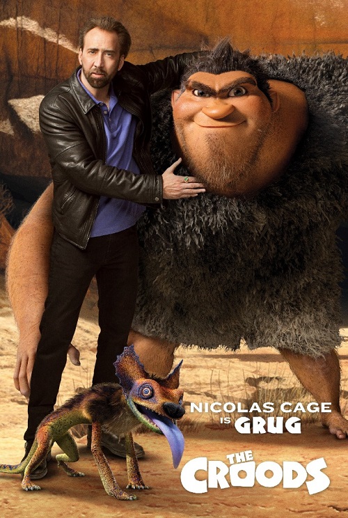 I Croods - Nicolas Cage - Doppiatori originali - Voce di Grug - Grug voice - actor the croods cast