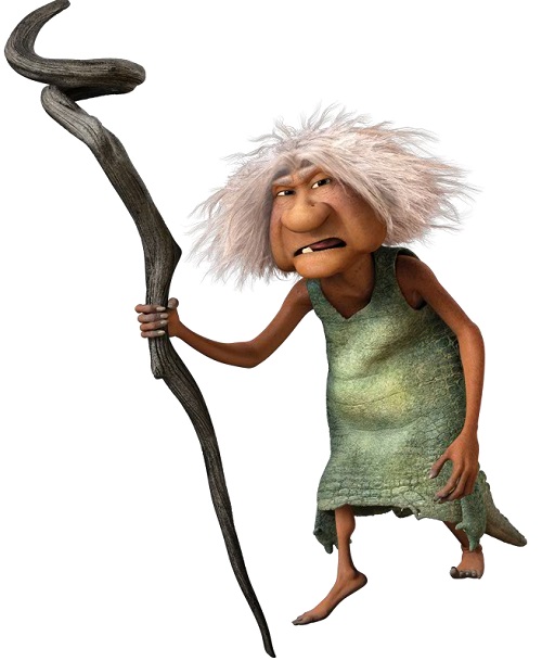 I Croods - The Crood - Gran - Nonna - Personaggi - Characters - film di animazione - 2013 - DreamWorks