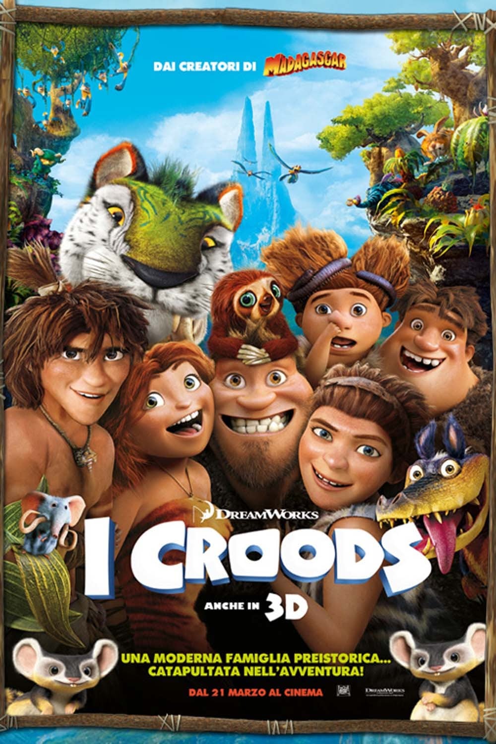 I Croods Tutti i posters del film