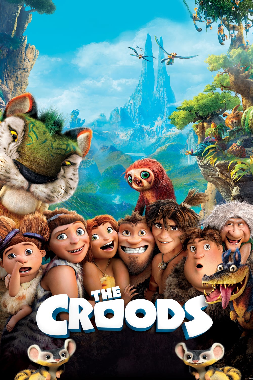 Croods Posters - poster film croods - croods movie poster - the croods - Los Croods