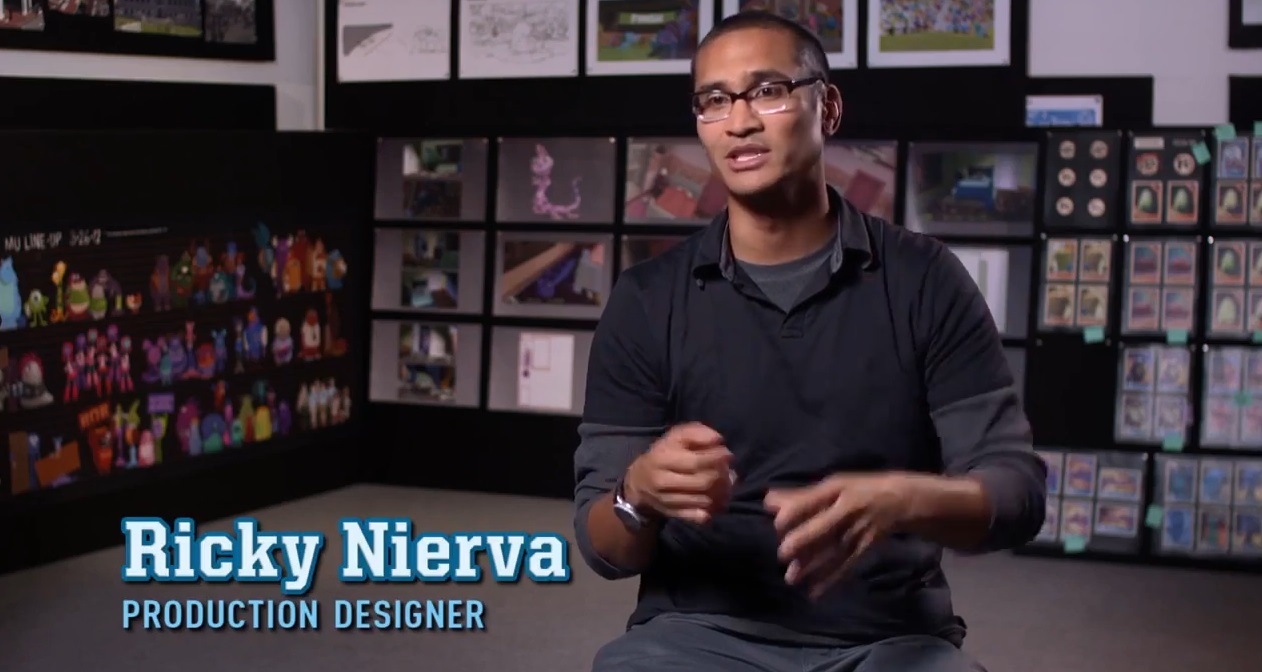 Monsters University - Ricky Nerva - Production Designer - Director - Film Pixar - Film Disney - Film di animazione - Pixar Disney - Film per la famiglia