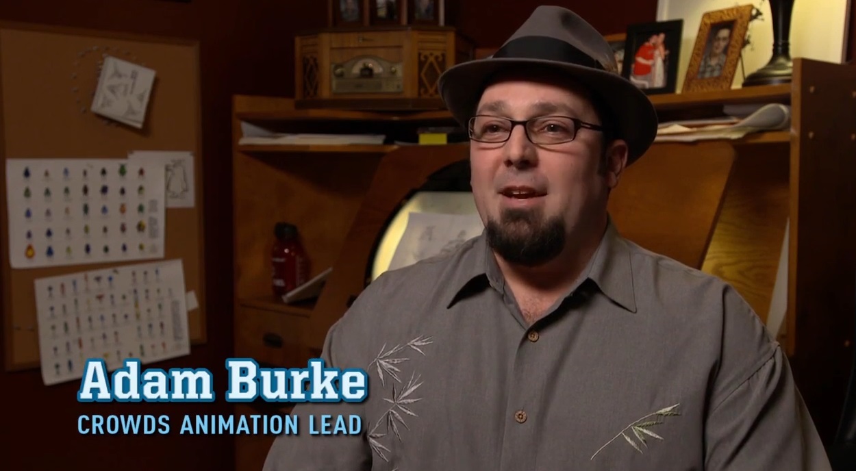 Monsters University - Adam Burke - Crowds Animation Lead - Director - Film Pixar - Film Disney - Film di animazione - Pixar Disney - Film per la famiglia