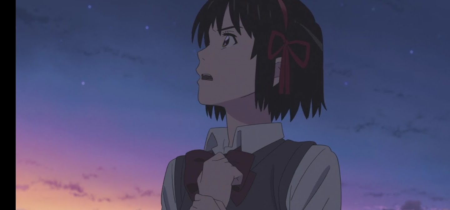 You name. film di animazione giapponese 2016 protagonista Mitsuha Miyamizu