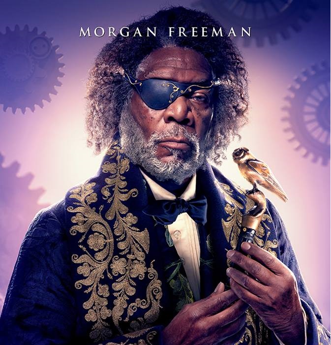 Lo Schiaccianoci e i Quattro Regni - Morgan Freeman - The Nucracker and the Four Realms - Film Disney - anno 2018 - Clara - Mackenzie Foy 