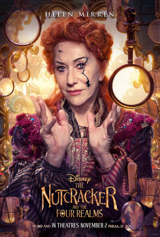 Lo Schiaccianoci e quattro Regni poster personaggi - Characters poster - The  Nutnackers and the 4 realms 