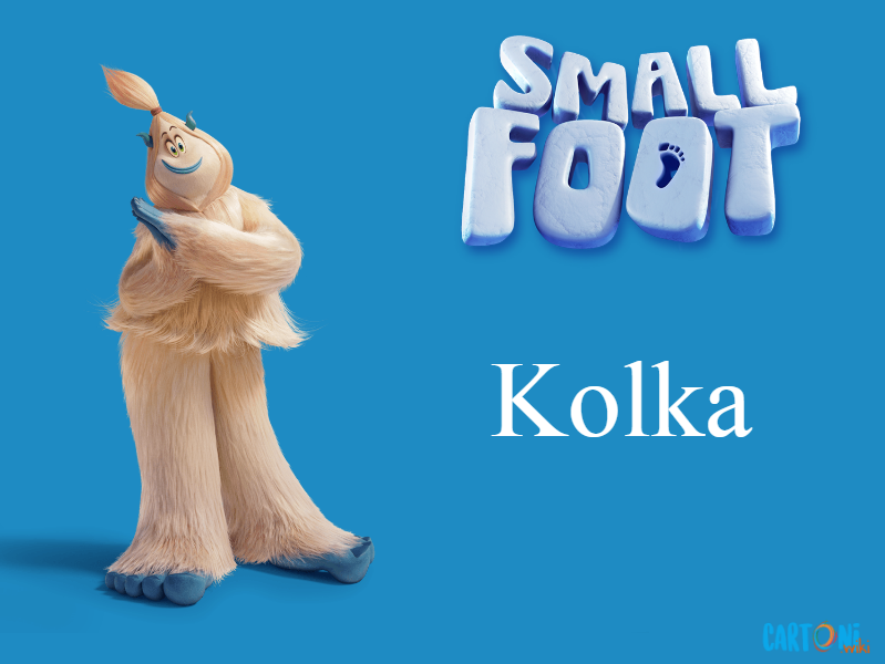 Kolka Persoanggi Smallfoot il mio amico delle nevi - film di animazione 2018 - Warner Bros. 