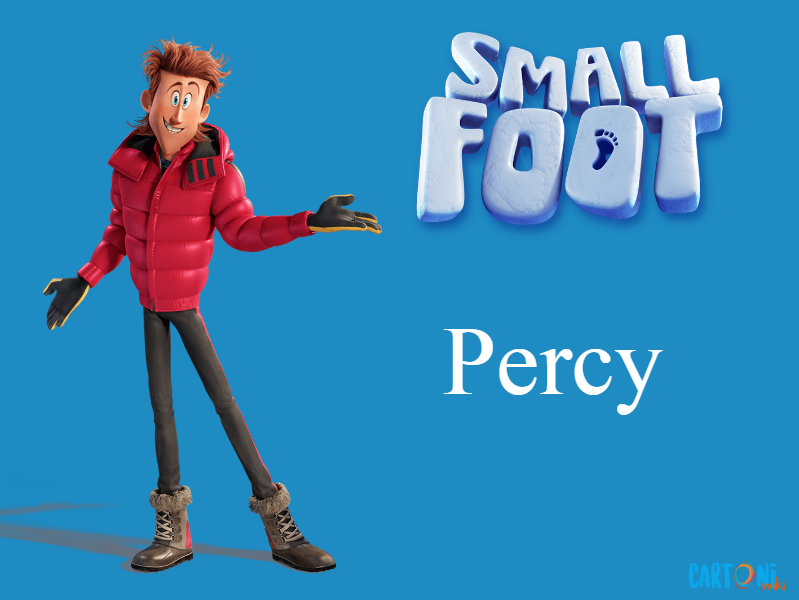 Percy Persoanggi Smallfoot il mio amico delle nevi - film di animazione 2018 - Warner Bros. 