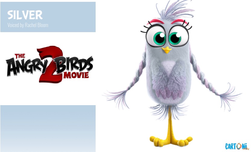 who plays silver in angry birds 2