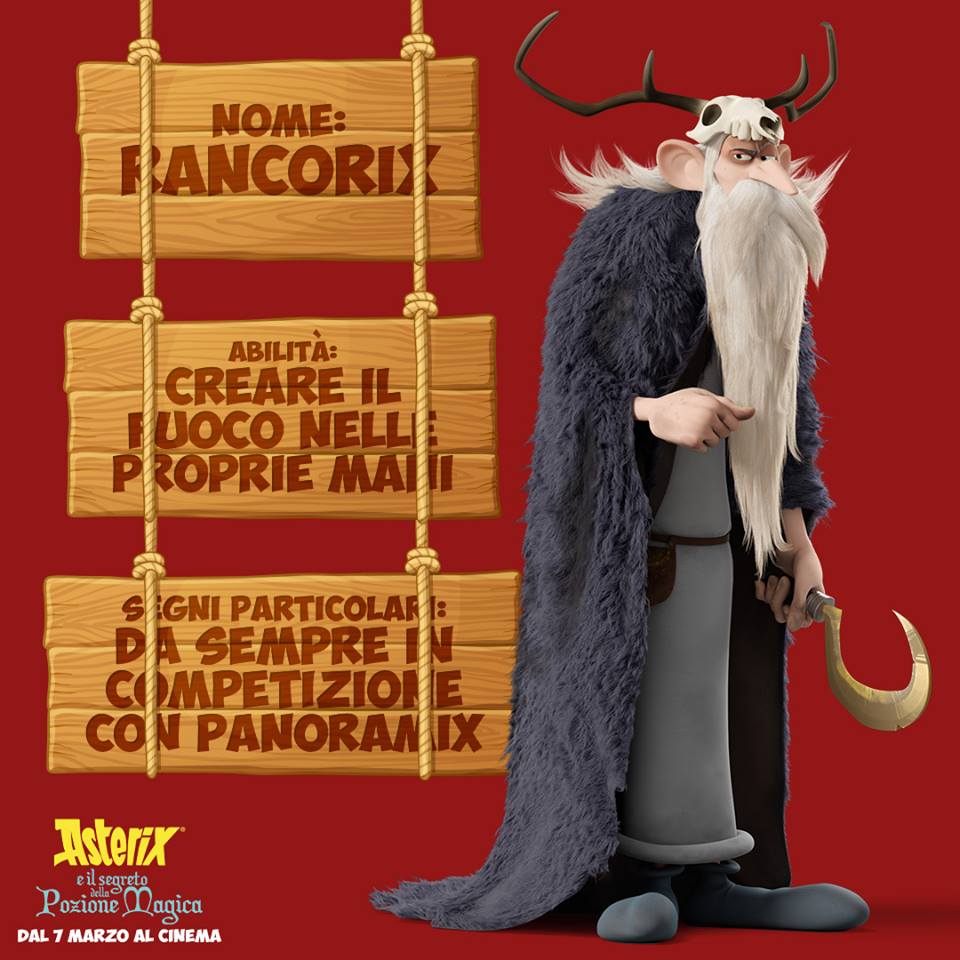 Rancorix personaggi Asterix e il segreto della pozione magica - Film di animazione 2019 - 7 marzo 2019 - personaggi - trama -doppiatori -  Astrix: Le Secret de la Potion Magique