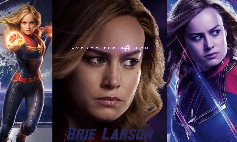 Avengers Endgame film Marvel 2019 immagini  Brie Larson  Carol Danvers / Captain Marvel personaggi attore