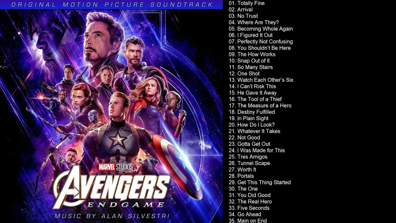 Avengers Endgame Soundtrack