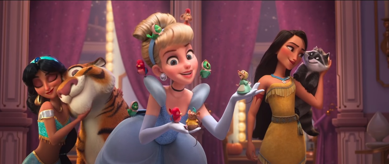 Cenerentola - Cinderella - Principesse Disney  - Ralph Spacca Internet - Ralph Breaks the internet clip - ralph 2 - Film Disney