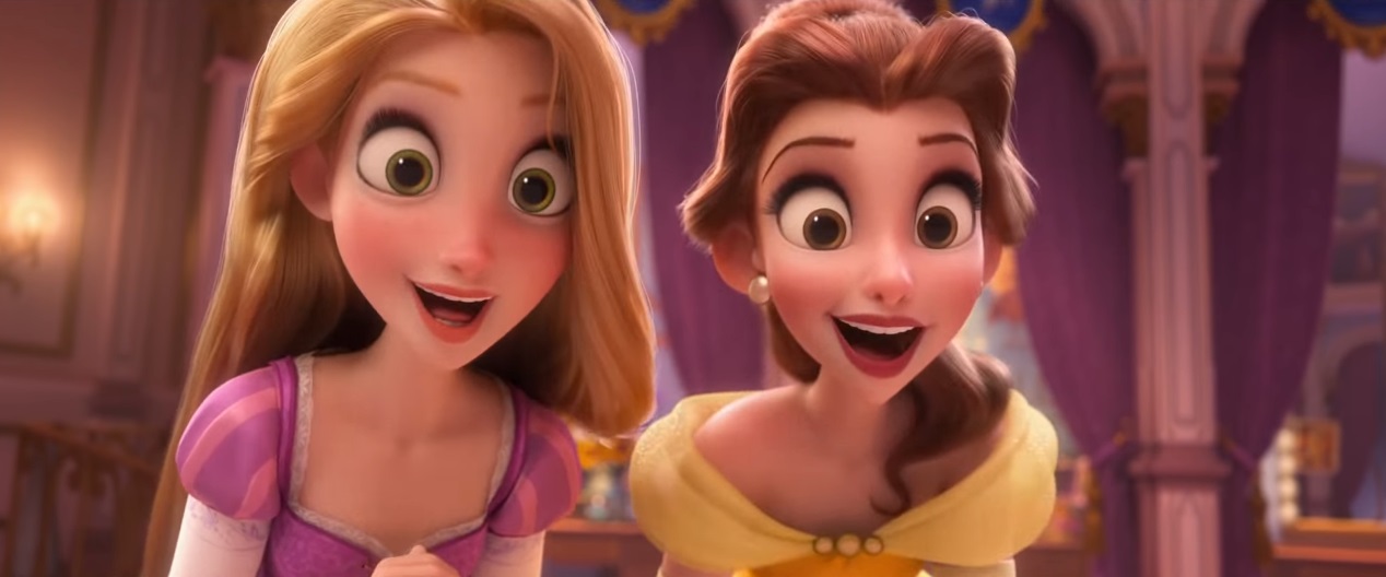 Bella - Rapunzel Principesse Disney  - Ralph Spacca Internet - Ralph Breaks the internet clip - ralph 2 - Film Disney