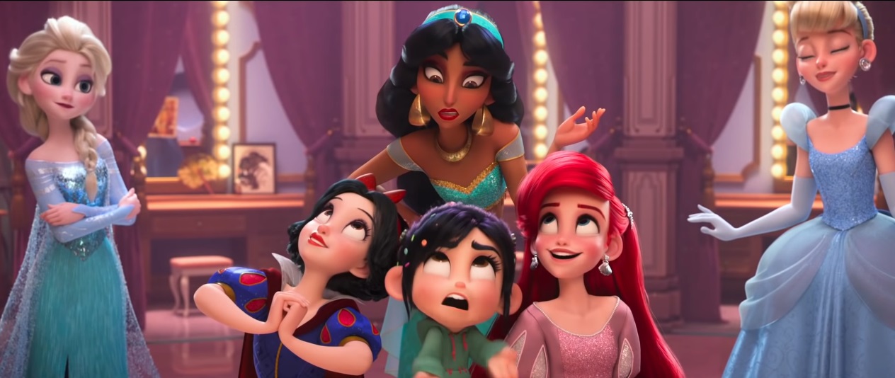 Principesse Disney  - Ralph Spacca Internet - Ralph Breaks the internet clip - ralph 2 - Film Disney