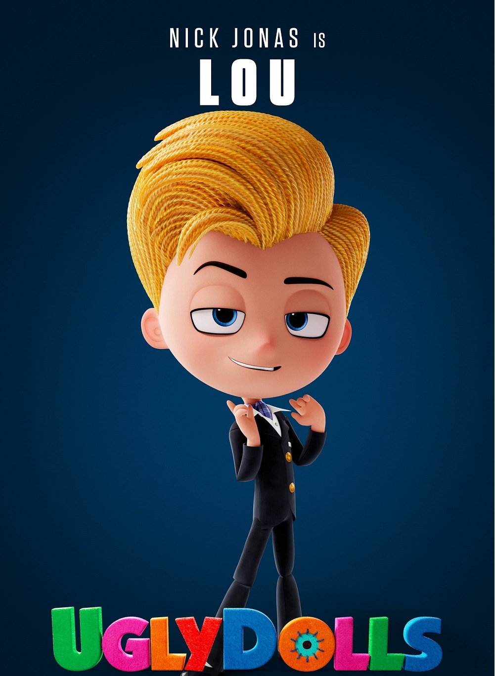 Uglydools film danimazione 2019 personaggi characters Lou