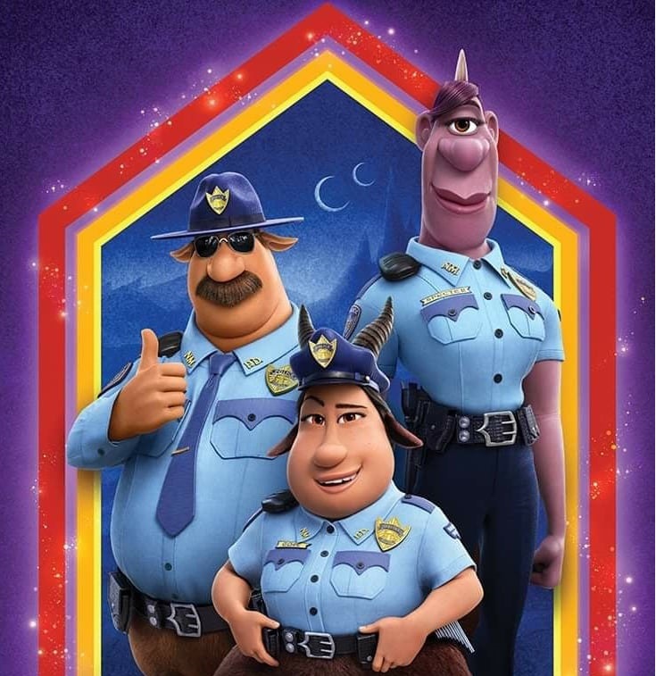 Onward Oltre la magia film di animazione cartoni animati Disney Poster personaggi protagonisti