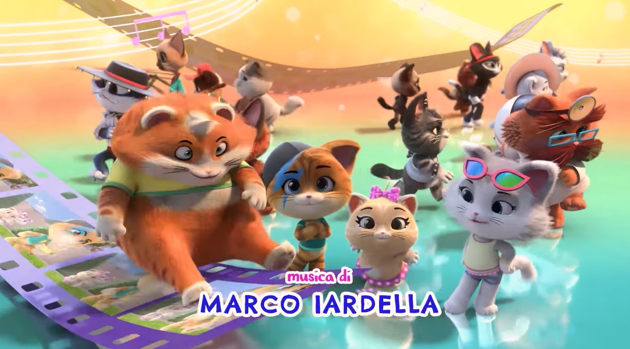 Sigla cartone animato 44 gatti - testo sigla 44 gatti - canzone 44 gatti - canzoni 44 gatti