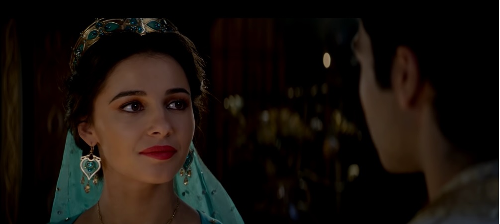 Aladdin film live action disney 2019 - Principessa Jasmine al palazzo