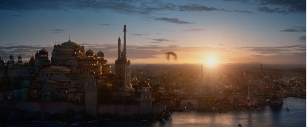 Aladdin film live action disney 2019 - regno desertico di Agrabah 