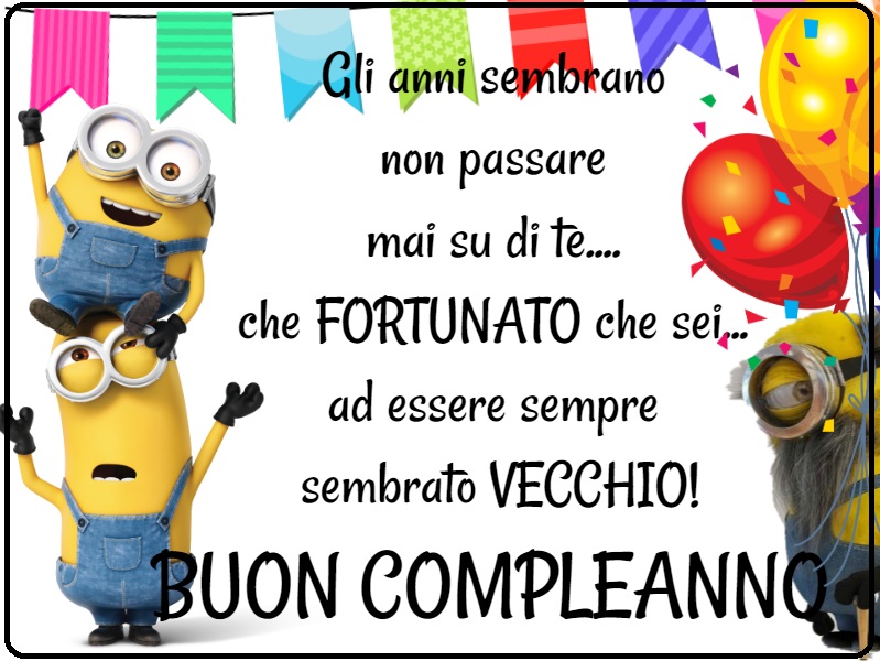 Minions Auguri Divertenti Cartoni Animati