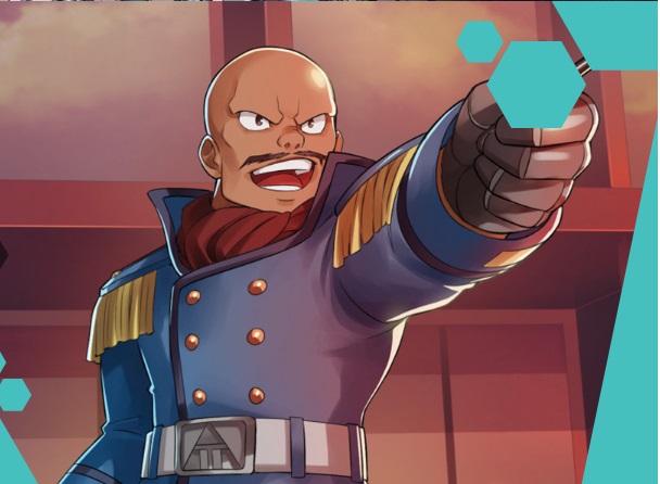 Col. Armstrong Tripp - Bakugan Battle Planet - Anime Cartoon Nerwork serie tv