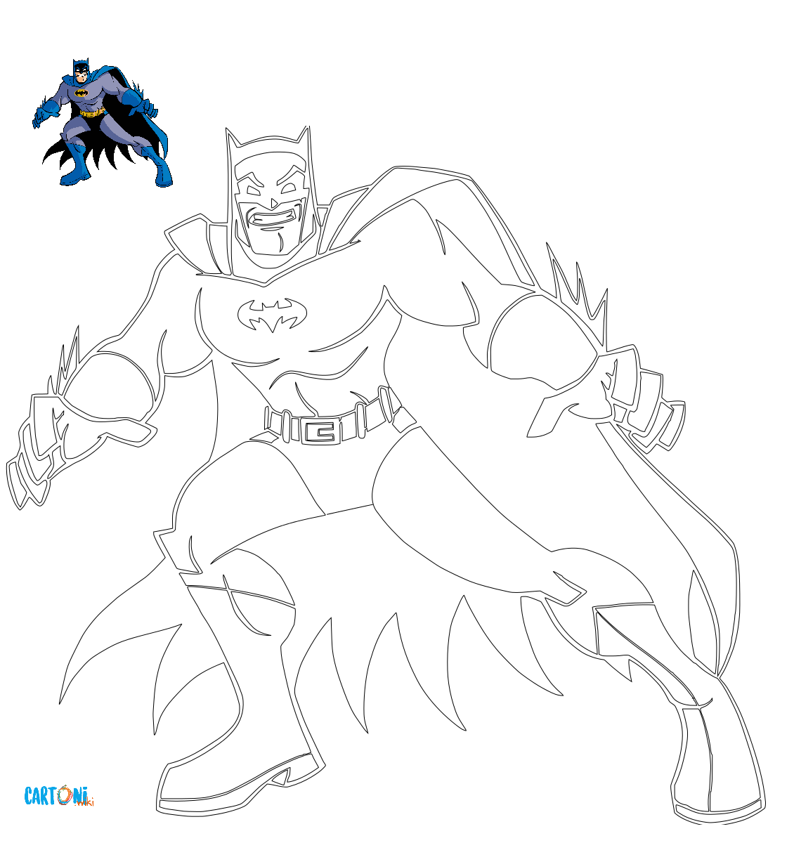 Colora Batman