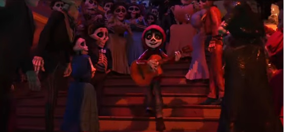 Canzone El mondo es mi familia cantata da Miguel nel film d’animazione Coco Pixar
