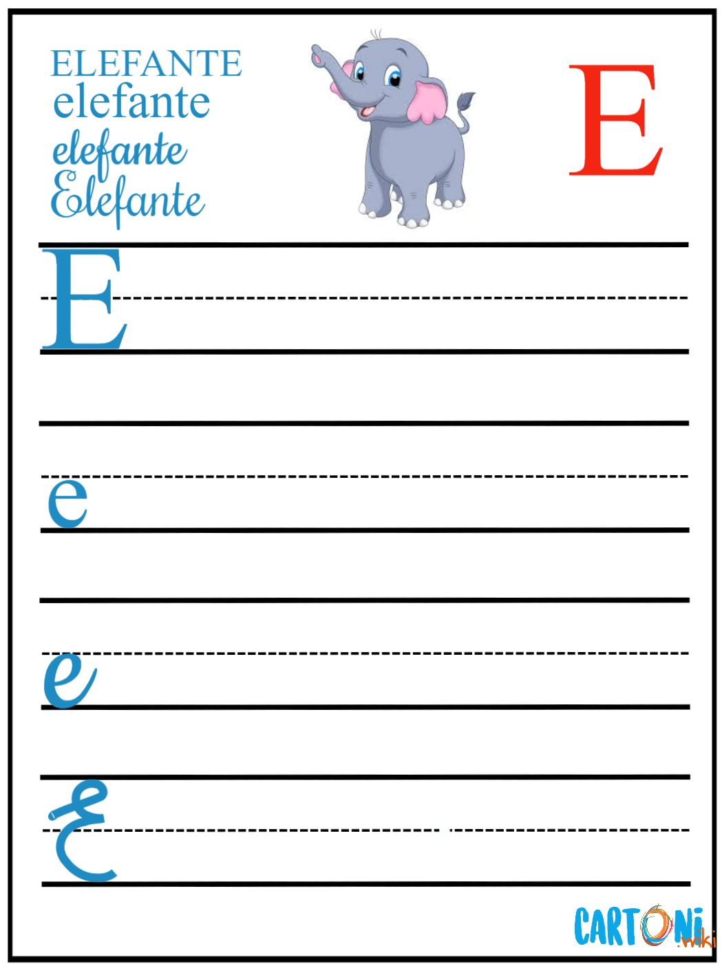 Lettera E - Esercizi con George