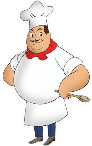 Curioso come George - Personaggi - Chef Pischetti  - Curious George - cartoni animati - Scimmia