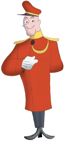 Curioso come George - Personaggi - Portiere - Curious George - cartoni animati - Scimmia