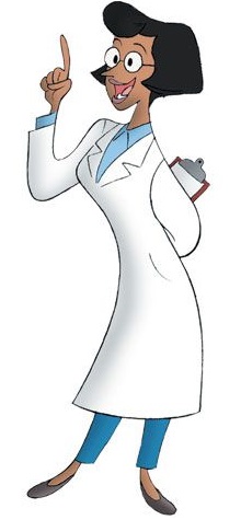 Curioso come George - Personaggi - Professoressa Wiseman scienziata  - Curious George - cartoni animati - Scimmia