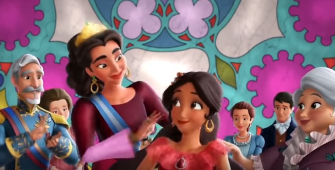 Elena di Avalor Amuleto in regalo il sedicesimo compleanno - cartone animato Disney Principesse Principessa latina