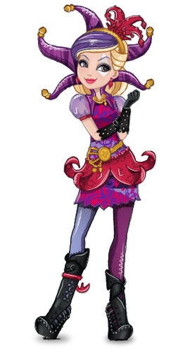 ever after high Courtly Jester figlia di joker cartoni animati serie web