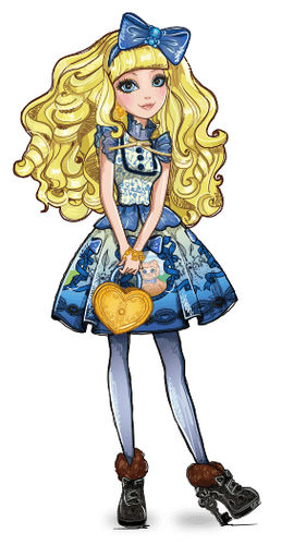 Ever After High  Blondie Lockes personaggio cartone animato reale figlia di Riccioli Doro