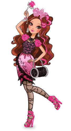 Ever After High  Briar Beauty personaggio cartone animato reale figlia di la bella addormentata nel bosco e del principe