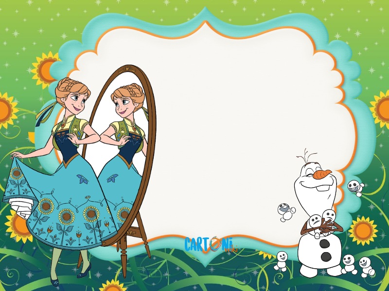 Frozen Fever Biglietti di auguri da stampare