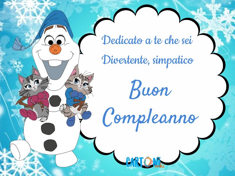 Buon Compleanno con Olaf