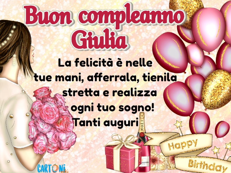 Auguri Di Buon Compleanno Giulia Cartoni Animati