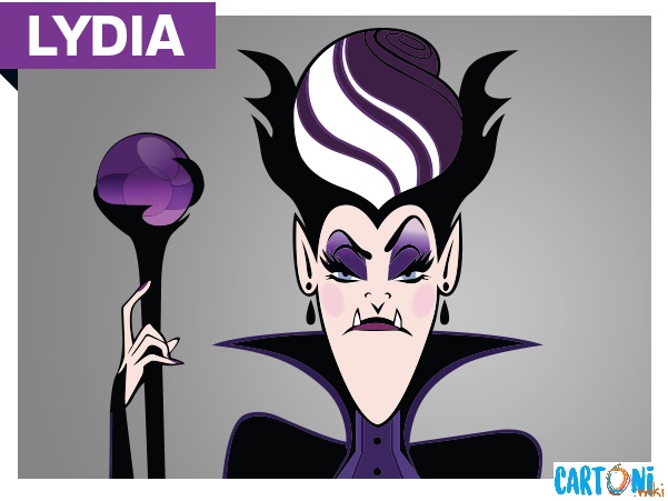 Lydia personaggio del cartone animato Hotel Transylvania la serie personaggi cartoni Disney Channel