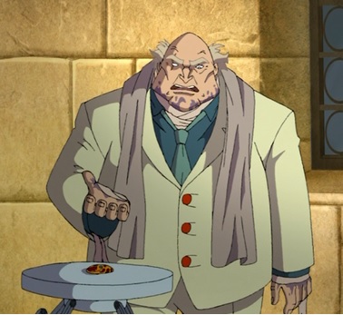 Huntik personaggi organizzazione cartoni animati professore capo Rainbow