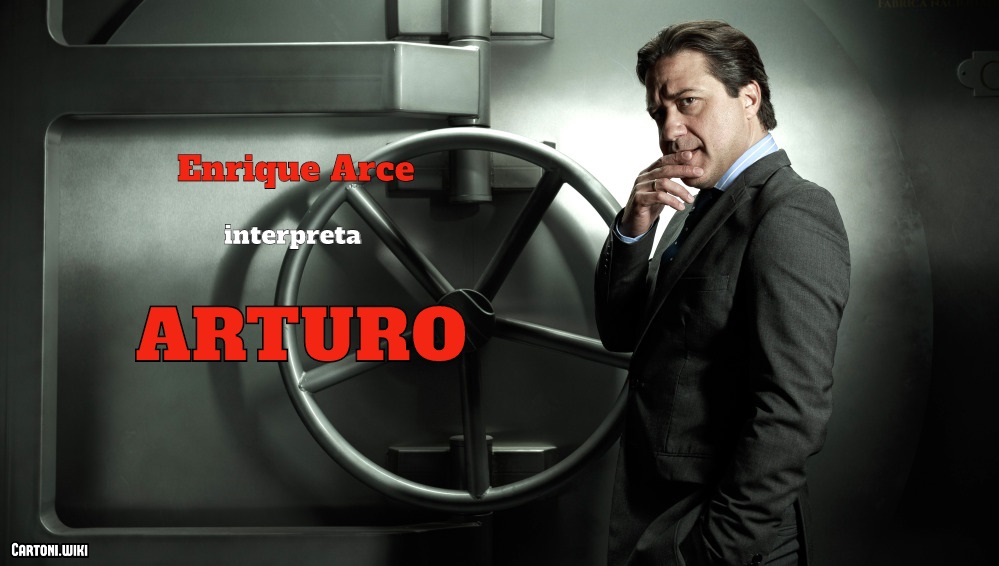 Enrique Arce è Arturo Román - Ostaggi - Personaggi - La casa De Papel - La casa di carta - Serie tv Netflix 