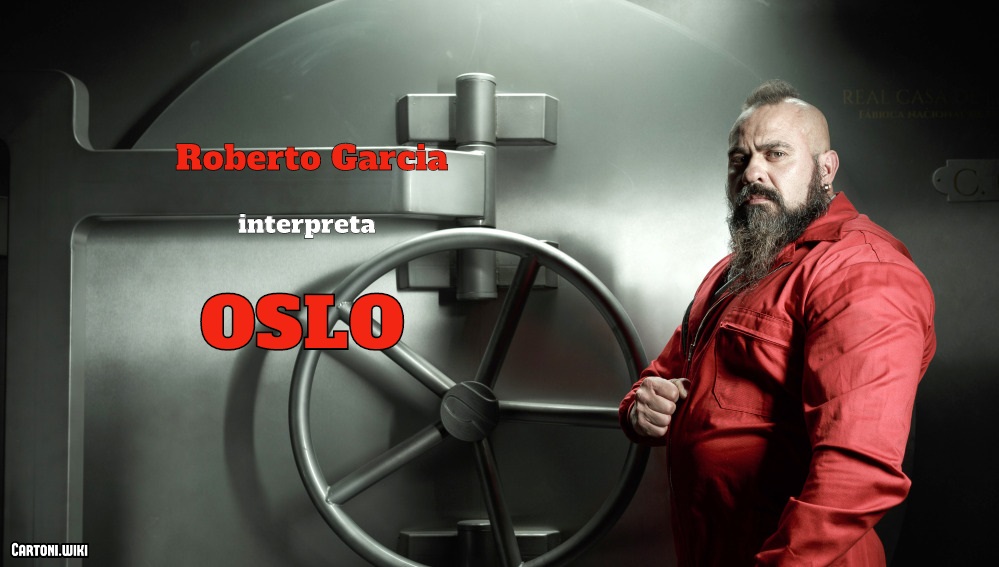 Roberto Garca interpreta Oslo - Personaggi - La casa De Papel - La casa di carta - Serie tv Netflix 