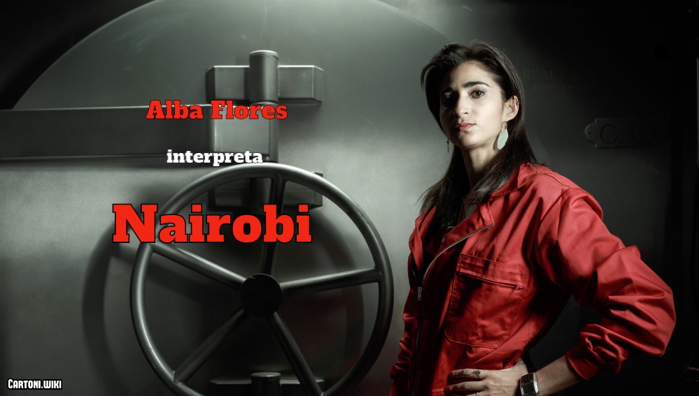 Alba Flores interpreta Nairobi - Personaggi - La casa De Papel - La casa di carta - Serie tv Netflix 