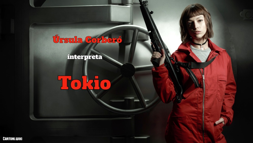 Úrsula Corberó interpreta Tokyo - Personaggi - La casa De Papel - La casa di carta - Serie tv Netflix 