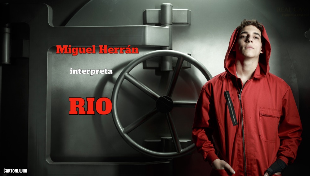 Miguel Herrán interpreta Río - Personaggi - La casa De Papel - La casa di carta - Serie tv Netflix 