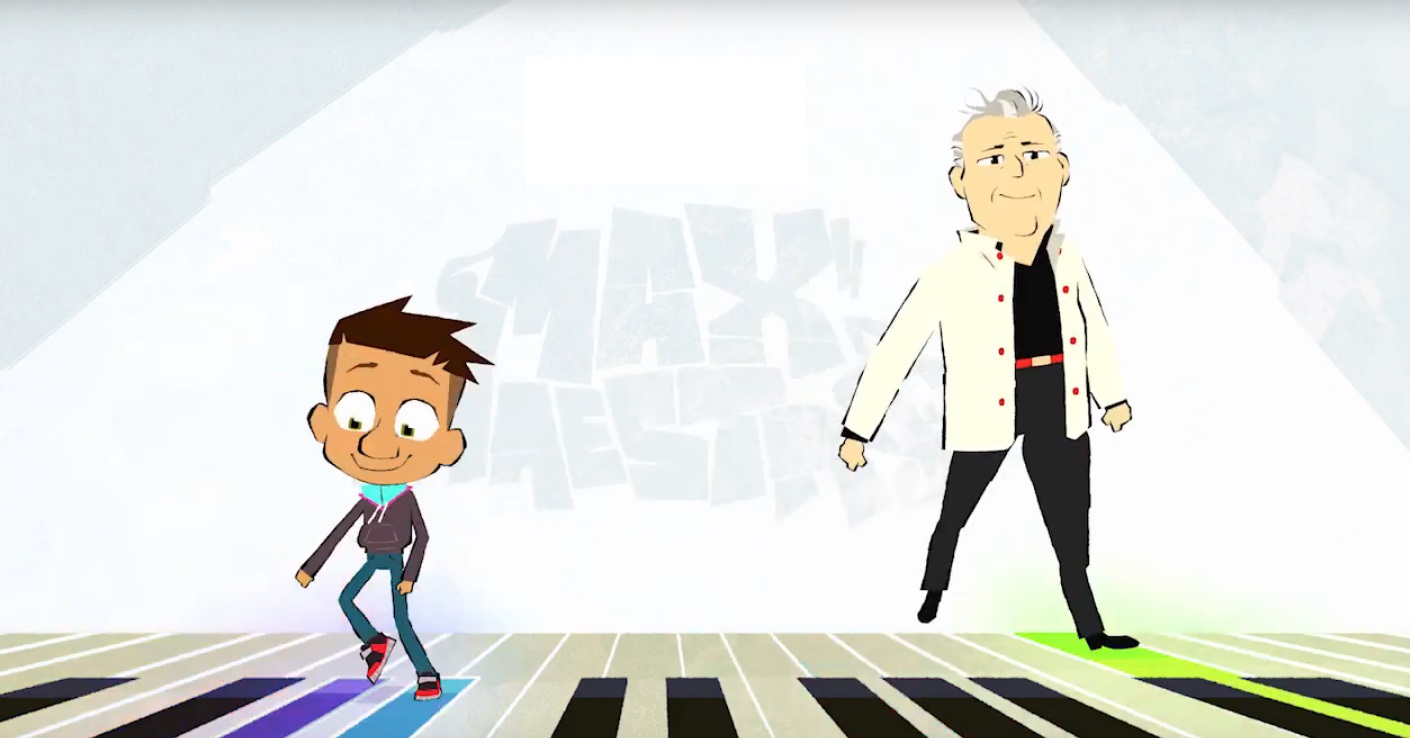 Max & maestro cartoni animati musica Rai Gulp Daniel Barenboim